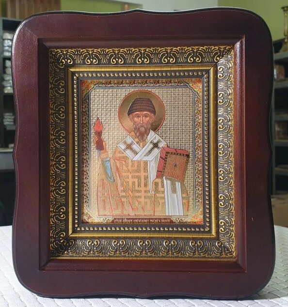 Спіридон Триміфунтська ікона 20х18см від компанії Церковна крамниця "Покрова" - церковне начиння - фото 1