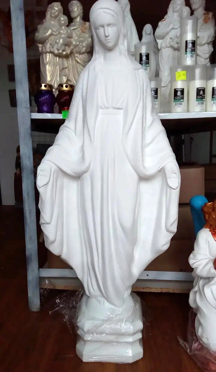 Статуя Божої Матері "Покрова" для каплиці, висота 100 см від компанії Церковна крамниця "Покрова" - церковне начиння - фото 1