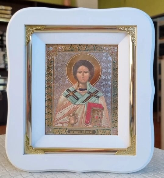 Святитель Микита, єпископ Новгородський ікона 19х17см від компанії Церковна крамниця "Покрова" - церковне начиння - фото 1