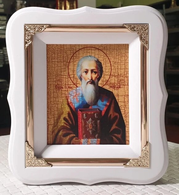 Святий Лев Катанська ікона 19х17см від компанії Церковна крамниця "Покрова" - церковне начиння - фото 1