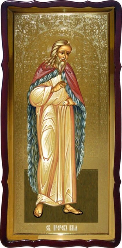 Святий Пророк Ілля в каталозі ікон православних від компанії Церковна крамниця "Покрова" - церковне начиння - фото 1