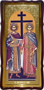 Святі Костянтин і Олена ростовая ікона для церкви