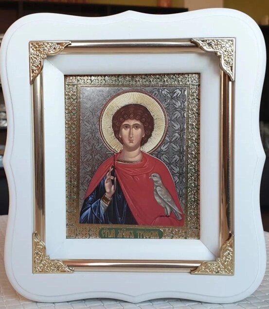 Трифон Апамейський мученик ікона 19х17см від компанії Церковна крамниця "Покрова" - церковне начиння - фото 1