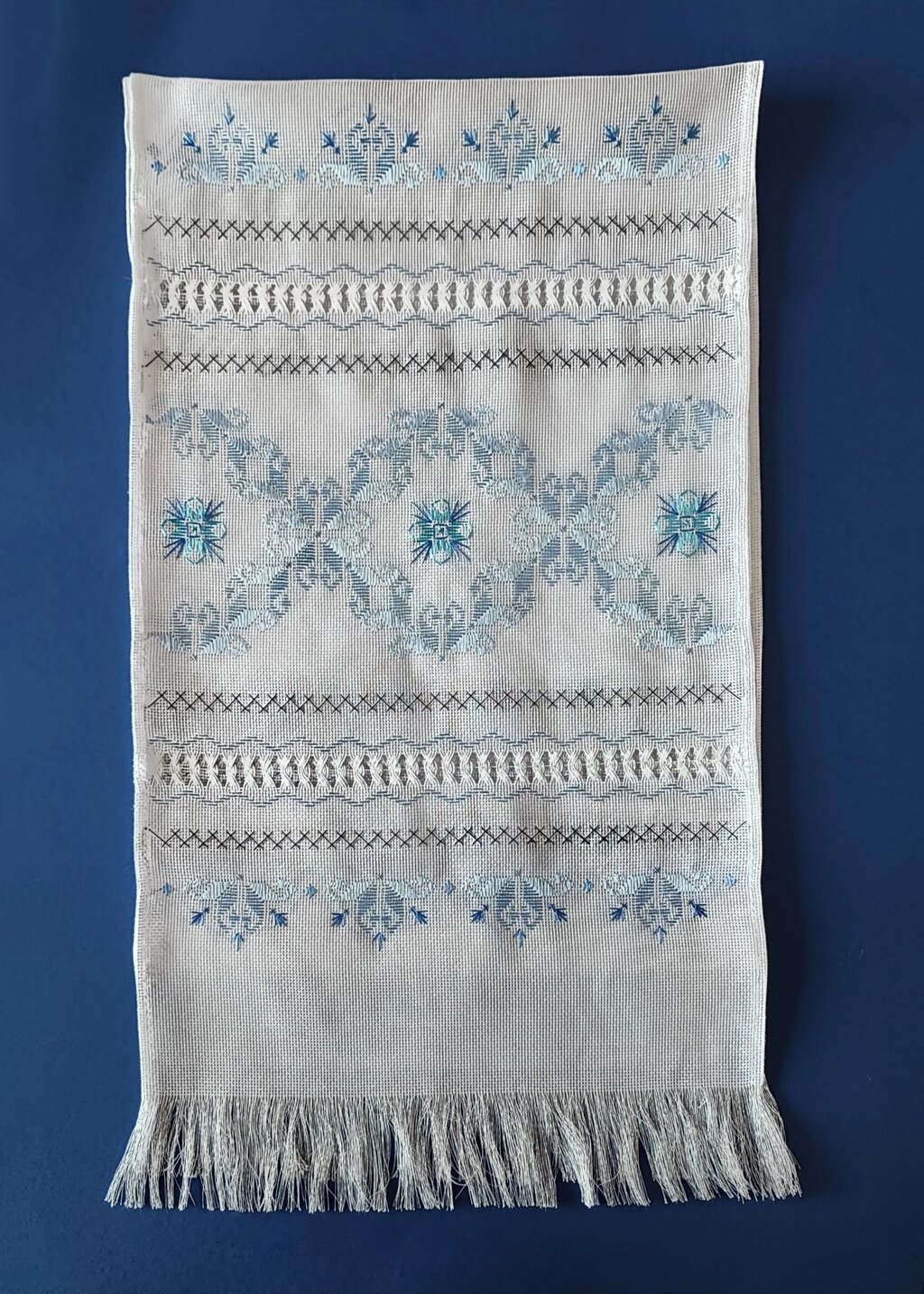 Весільний рушник, ручна вишивка хрестиком від компанії Церковна крамниця "Покрова" - церковне начиння - фото 1