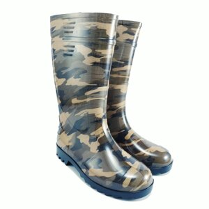 Всесезонні чоловічі гумові чоботи європейського стандарту Litma Camouflage коллір хакі розмір