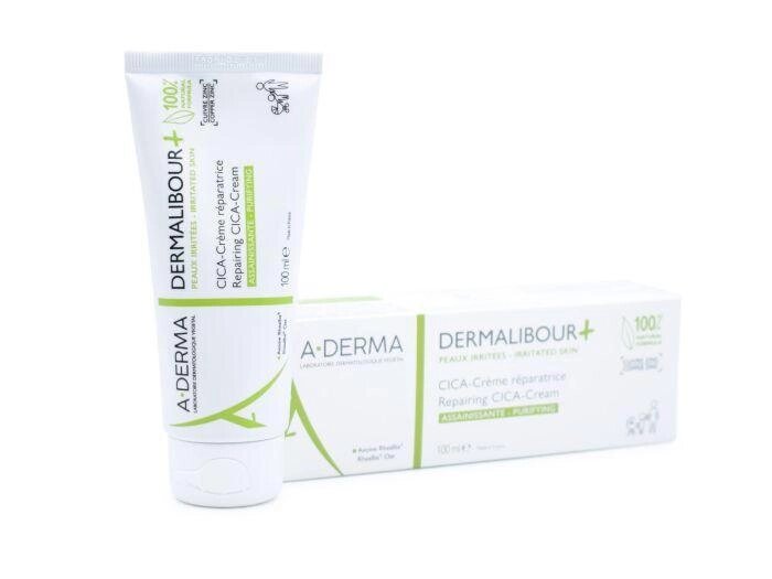 А-Дерма Дермалібур+ Цика- Крем для подразненої шкіри A-Derma Dermalibur+ Cica-Crème, 100 мл від компанії Лікувальна, доглядова та професійна косметика - фото 1