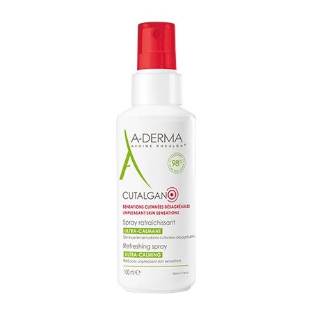 А-Дерма Куталган спрей Заспокійливий A-Derma Cutalgan Ultra-Calming Refreshing Spray 100 мл від компанії Лікувальна, доглядова та професійна косметика - фото 1