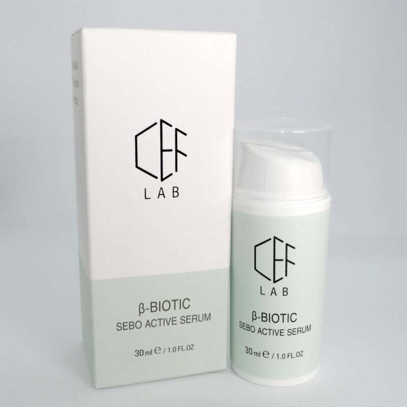 Активна себорегулювальна сироватка CEF Lab β-Biotic Sebo Active Serum 30 мл від компанії Лікувальна, доглядова та професійна косметика - фото 1