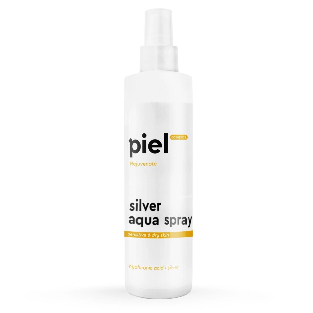 Антивіковий зволожувальний спрей для шкіри обличчя Piel Silver Spray 250 мл від компанії Лікувальна, доглядова та професійна косметика - фото 1