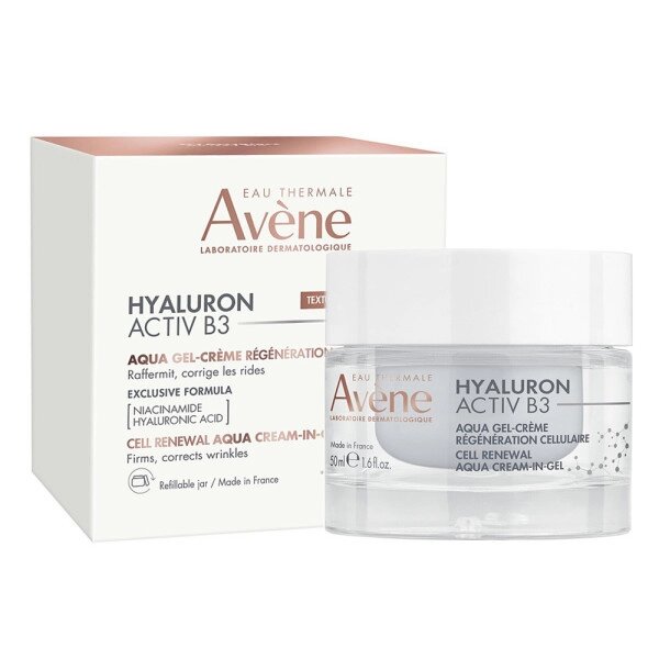 Авен Гіалурон Актив В3 Аква гель-крем регенерируючий Avène Hyaluron Activ B3 Aqua Gel-Cream Cellular Regeneration, 50 мл від компанії Лікувальна, доглядова та професійна косметика - фото 1