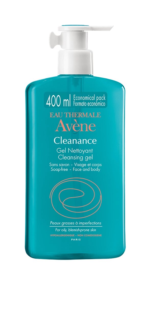 Авен Клінанс Очищуючий гель Avene Avene Cleanance Gel nettoyant  400 мл від компанії Лікувальна, доглядова та професійна косметика - фото 1