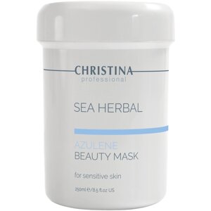 Азуленова маска краси для чутливої шкіри Christina Sea Herbal Beauty Mask Azulene 250 мл