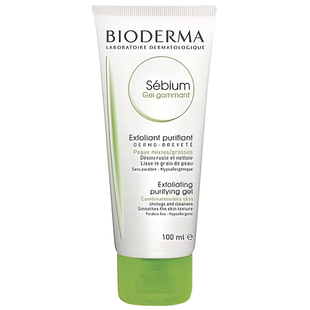 Біодерма Себіум Гель-скраб Гомман Bioderma Sebium Exfoliating Purifying Gel 100 мл від компанії Лікувальна, доглядова та професійна косметика - фото 1