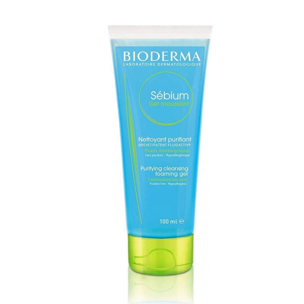 Біодерма Себіум Очисний Гель Bioderma Sebium purifying cleansing foaming gel 100 мл від компанії Лікувальна, доглядова та професійна косметика - фото 1