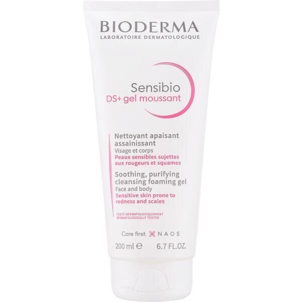 Біодерма Сенсібіо DS+ очищуючий гель від себорейного дерматиту Bioderma Sensibio DS+ gel 200 мл від компанії Лікувальна, доглядова та професійна косметика - фото 1