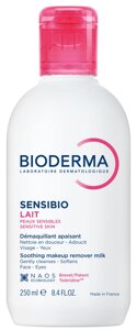 Біодерма Сенсібіо очисне молочко для чутливої шкіри Bioderma Sensibio Lait 250 мл