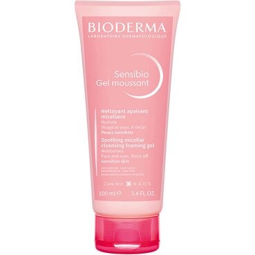 Біодерма Сенсібіо очисний гель для чутливої шкіри Bioderma Sensibio Gel Moussant 100 мл від компанії Лікувальна, доглядова та професійна косметика - фото 1