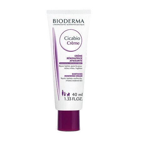 Біодерма Сікабіо Крем Догляд за подразненною шкірою Bioderma Сicabio Creme, 40 мл від компанії Лікувальна, доглядова та професійна косметика - фото 1