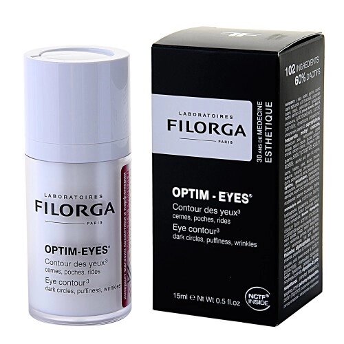 Філорга Оптім айз Засіб для контуру очей комплексної дії Filorga Optim-Eyes15 мл від компанії Лікувальна, доглядова та професійна косметика - фото 1