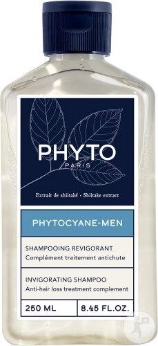 Фіто Фітоциан Шампунь від випадіння волосся у чоловіків Phyto Phytocyane-Men Invigorating Shampoo, 250 мл від компанії Лікувальна, доглядова та професійна косметика - фото 1