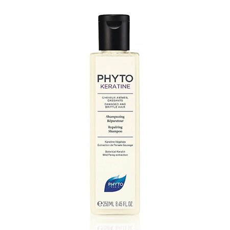 Фіто Фітокератин Відновлювальний шампунь для волосся Phyto Phytokeratine Repairing Shampoo 250 мл від компанії Лікувальна, доглядова та професійна косметика - фото 1