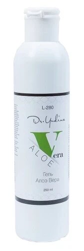 Гель Алое Вера для обличчя Aloevera  Dr. Yudina  250 мл від компанії Лікувальна, доглядова та професійна косметика - фото 1