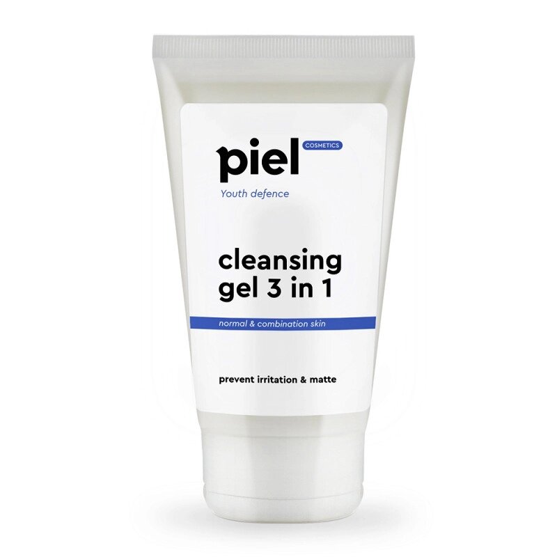 Гель для вмивання нормальної та комбінованої шкіри Piel Cleansing Gel 3 in 150 мл від компанії Лікувальна, доглядова та професійна косметика - фото 1