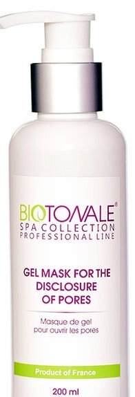 Гель-маска для розкриття пор (холодне гідрування) Biotonale  200 ml дозатор від компанії Лікувальна, доглядова та професійна косметика - фото 1