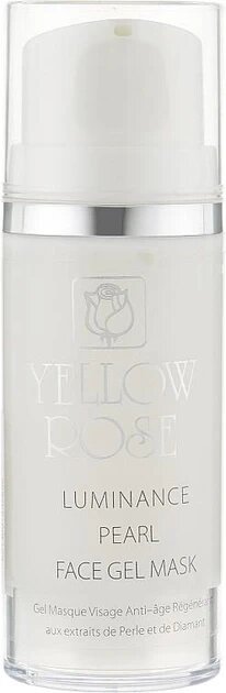 Гелева маска для обличчя Luminance pearl face gel mask  Yelow rose 100 мл від компанії Лікувальна, доглядова та професійна косметика - фото 1