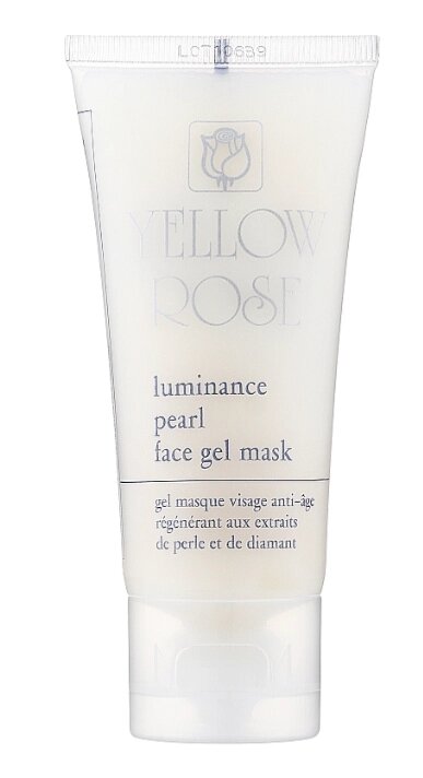 Гелева маска для обличчя Luminance pearl face gel mask  Yelow rose 250 мл від компанії Лікувальна, доглядова та професійна косметика - фото 1