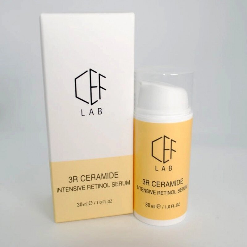 Інтенсивна ретинолова сироватка CEF Lab 3R Ceramide Intensive Retinol Serum 30 мл від компанії Лікувальна, доглядова та професійна косметика - фото 1