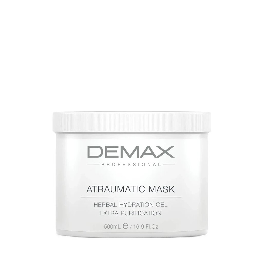 Камфорна маска Atraumatic mask hydration gel Demax 500 мл від компанії Лікувальна, доглядова та професійна косметика - фото 1