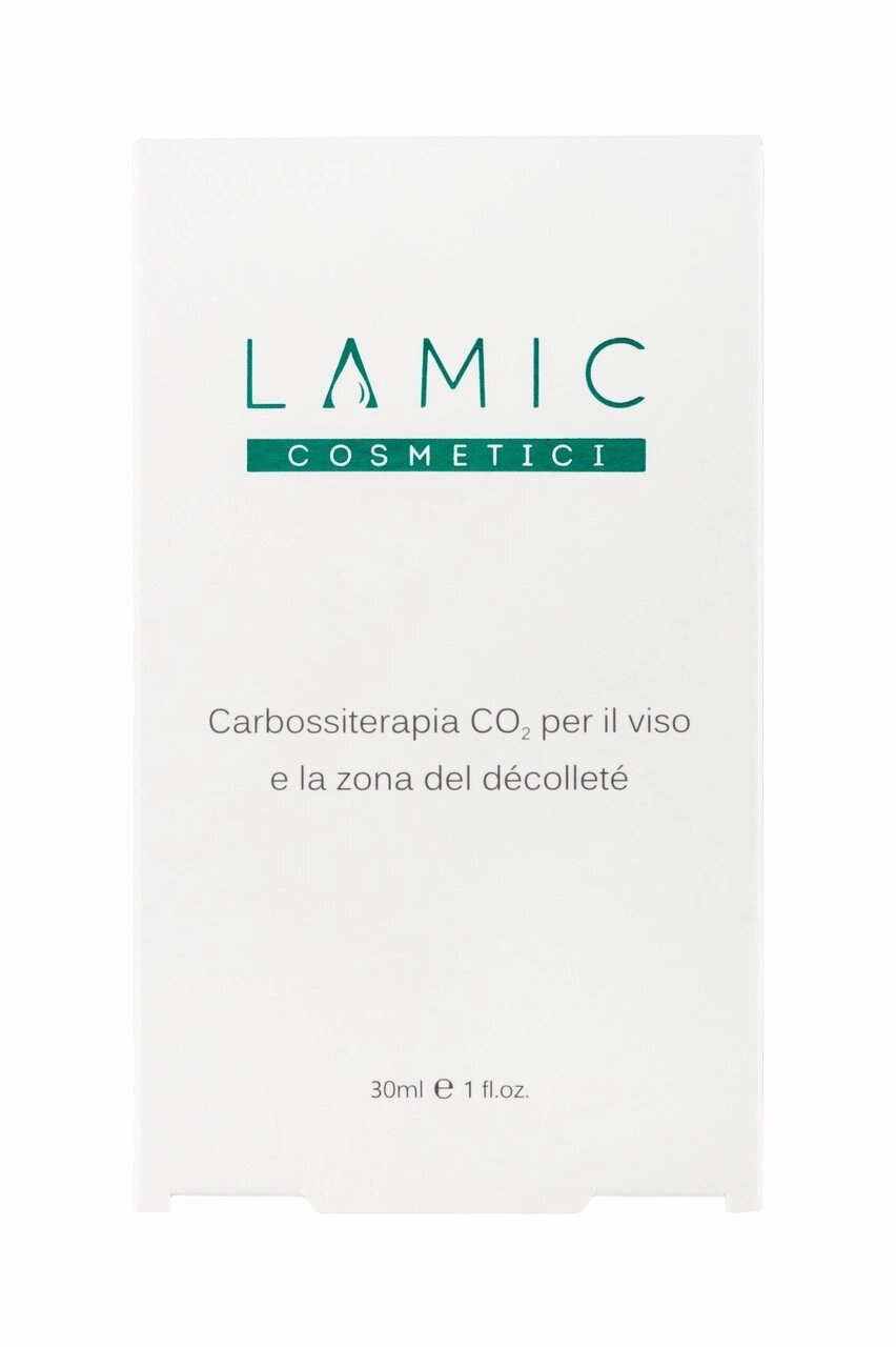 Карбокситерапія для обличчя та зони декольте Lamic Cosmetici Carbossiterapia CO2 1 процедура 30 мл від компанії Лікувальна, доглядова та професійна косметика - фото 1