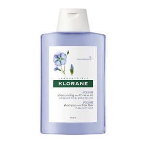 Клоран Льон шампунь для об'єму тонкого волосся Klorane Shampoing au Lin BIO, 200 мл