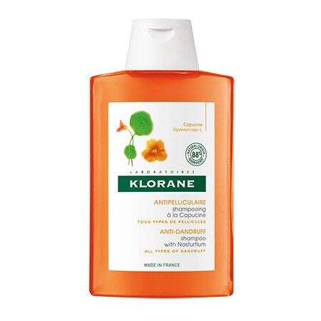 Клоран Шампунь проти сухої лупи Klorane Shampoo With Nastutium Extract 200 мл від компанії Лікувальна, доглядова та професійна косметика - фото 1