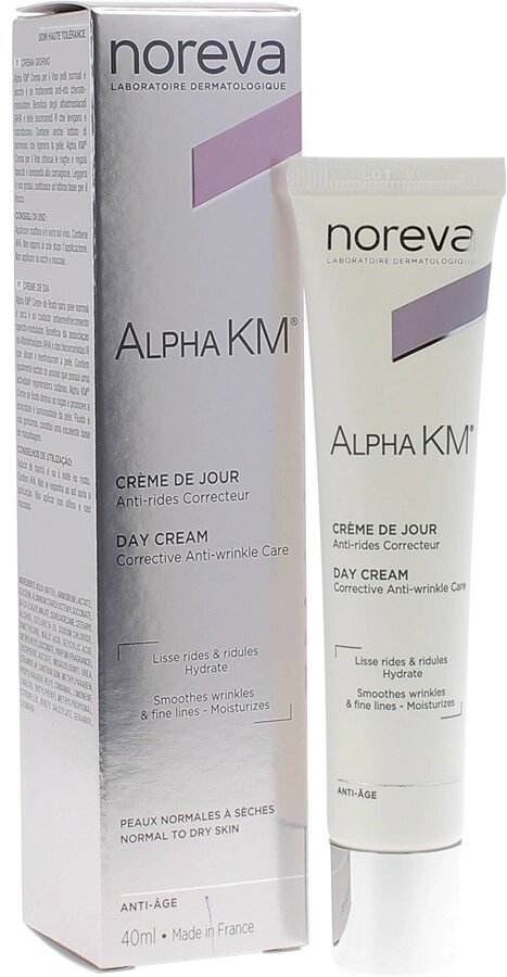 Крем для нормальної та сухої шкіри Noreva Alpha KM CRöME DE JOUR 40 мл від компанії Лікувальна, доглядова та професійна косметика - фото 1