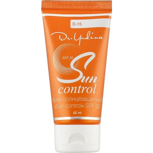 Крем сонцезахисний для обличчя SPF 30  Sun Control Dr. Yudina  50 мл від компанії Лікувальна, доглядова та професійна косметика - фото 1