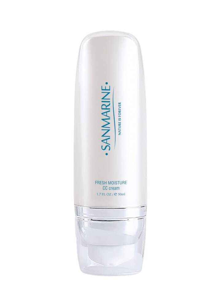 Крем СС з SPF 30 Fresh Moisture CC Cream SanMarine  50 мл від компанії Лікувальна, доглядова та професійна косметика - фото 1