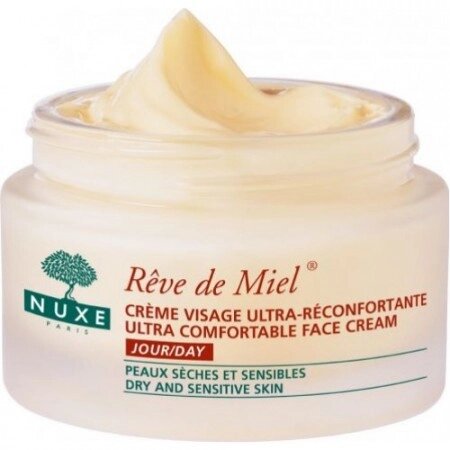 Крем ультракомфорт для обличчя Nuxe Reve De Miel Ultra-Comforting Face Cream 50 мл від компанії Лікувальна, доглядова та професійна косметика - фото 1