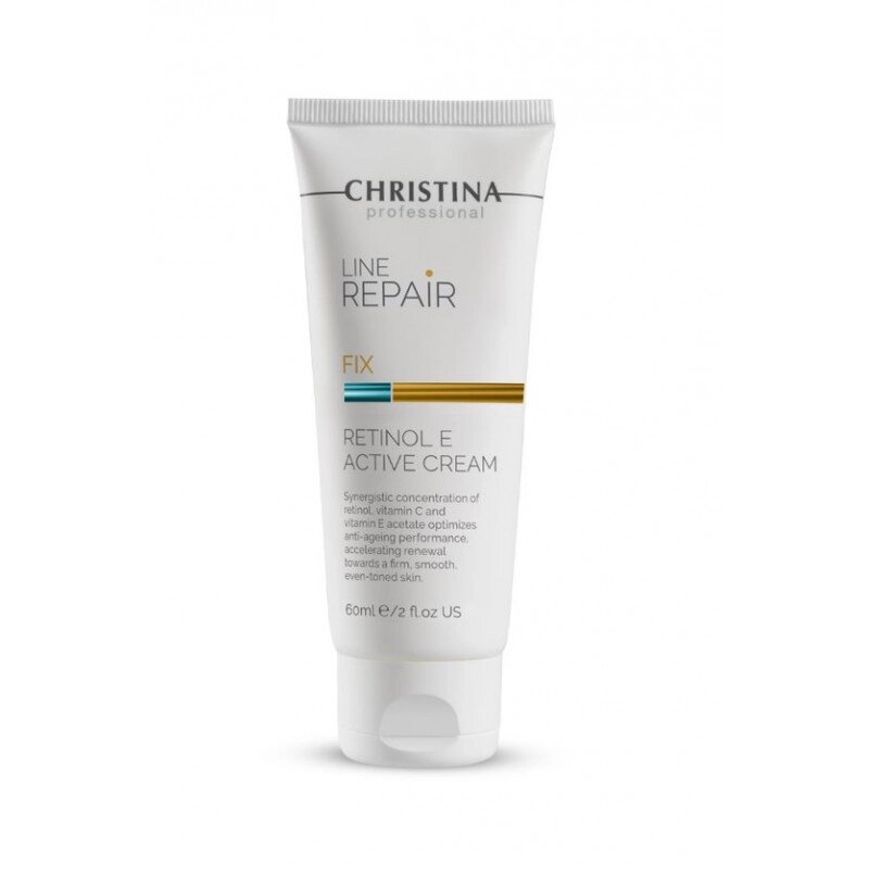 Крем з ретинолом і вітаміном Е Christina Line Repair Fix Retinol E Active Cream 60 мл від компанії Лікувальна, доглядова та професійна косметика - фото 1