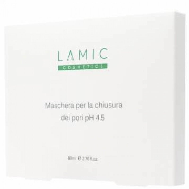 Lamic Cosmetici Маска для закриття пор Maschera per la chiusura dei pori pH 4.5 80 мл від компанії Лікувальна, доглядова та професійна косметика - фото 1