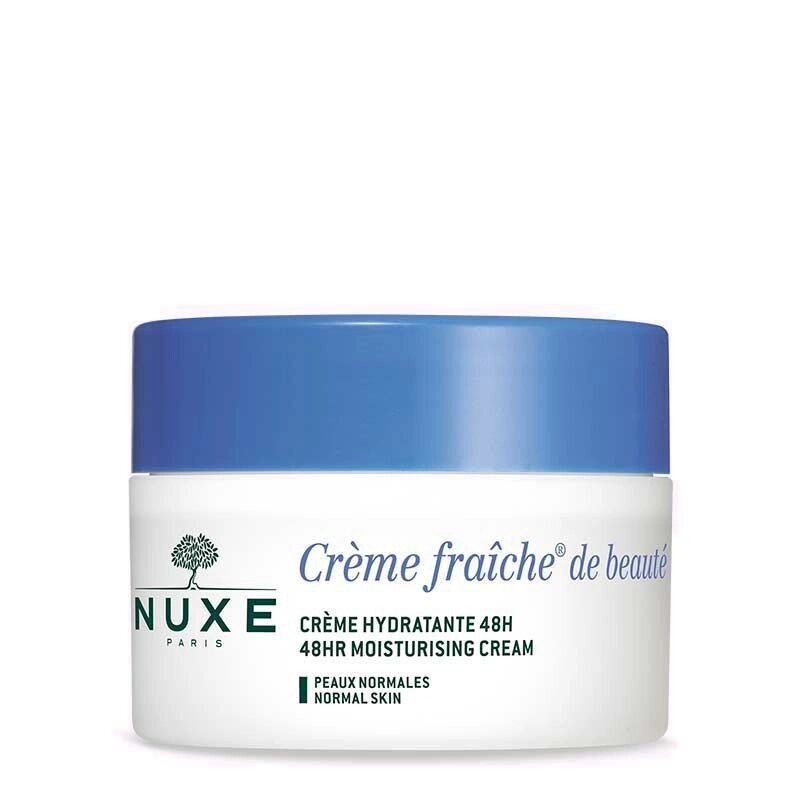 Легкий зволожувальний крем Nuxe Creme Fraiche 48h Moisturizing Crème 50 мл від компанії Лікувальна, доглядова та професійна косметика - фото 1