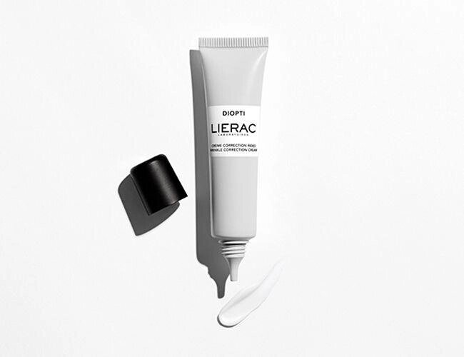 Лієрак Діопті крем від зморшок для контуру очей  Lierac Diopti Wrinkle Correction Creme, 15 мл від компанії Лікувальна, доглядова та професійна косметика - фото 1