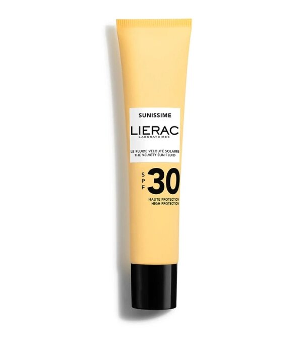 Лієрак Санісім флюїд SPF 30 Velvety Sun Fluid SPF30+ 40мл від компанії Лікувальна, доглядова та професійна косметика - фото 1