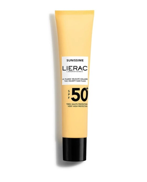 Лієрак Санісім флюїд SPF 50 Velvety Sun Fluid SPF50+ 40мл від компанії Лікувальна, доглядова та професійна косметика - фото 1