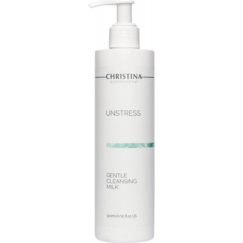 М'яке очисне молочко Christina Unstress Gentle Cleansing Milk 300 мл від компанії Лікувальна, доглядова та професійна косметика - фото 1