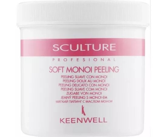 М'який пілінг з олією Моною Keenwell Sculture Soft Monoi Peeling 500 мл від компанії Лікувальна, доглядова та професійна косметика - фото 1