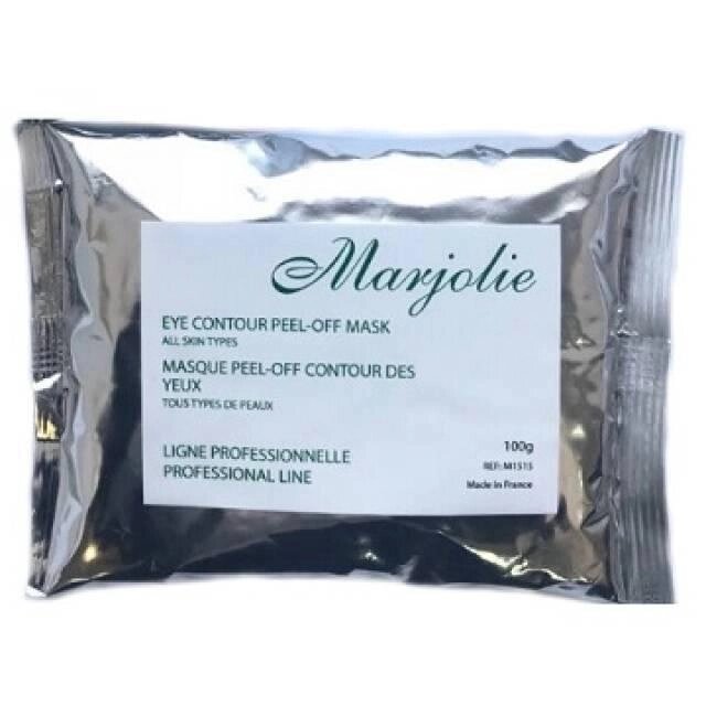 Marjolie Альгінатна маска для контуру очей EYE Contour Peel-Off Mask, 100 г від компанії Лікувальна, доглядова та професійна косметика - фото 1