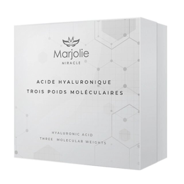 Marjolie Гіалуронова кислота трьох молекулярних ваг Hyaluronic Acid, 30*0,6 мл від компанії Лікувальна, доглядова та професійна косметика - фото 1