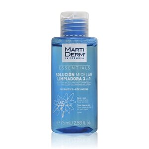 Мартідерм Міцелярна вода для очищення обличчя MartiDerm Essentials Micellar Solution Cleanser 3in1 75 мл